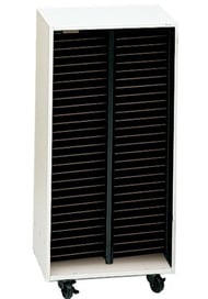 cover Mobile Choral Folio Cabinet 2 Column No Doors Pebble